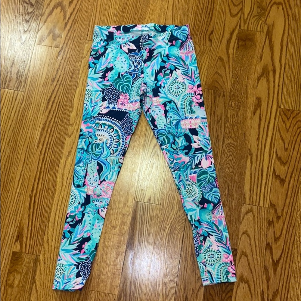 Lily Pulitzer Print Cotton Leggings